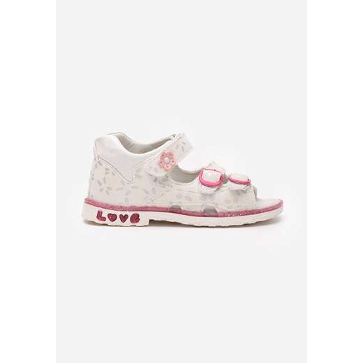 Białe sandały dziewczęce Nadalena ze sklepu Zapatos w kategorii Sandały dziecięce - zdjęcie 172283221