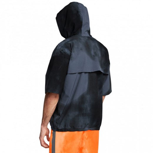 Męska kurtka treningowa Under Armour Project Rock Warm Up  Zip Jacket - szara ze sklepu Sportstylestory.com w kategorii Kurtki męskie - zdjęcie 172284014