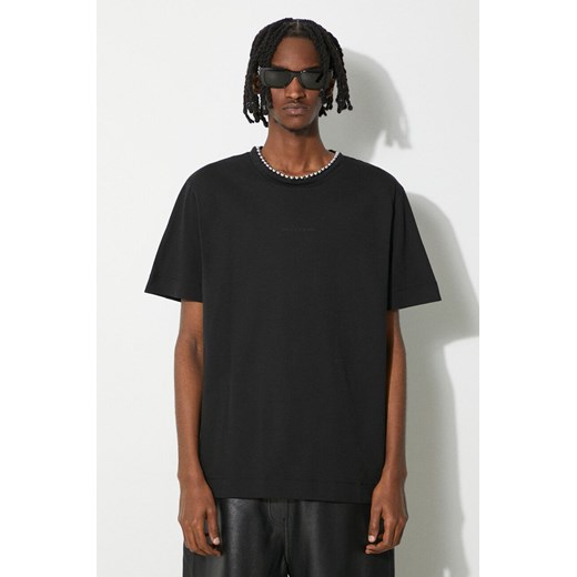 1017 ALYX 9SM t-shirt bawełniany kolor czarny gładki ze sklepu PRM w kategorii T-shirty męskie - zdjęcie 172284871