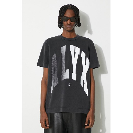 1017 ALYX 9SM t-shirt bawełniany Alyx Logo Print Graphic męski kolor czarny z 1017 Alyx 9sm L PRM