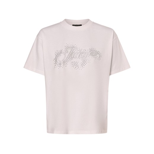 Juicy by Juicy Couture Koszulka damska - Scatter Kobiety Bawełna biały nadruk ze sklepu vangraaf w kategorii Bluzki damskie - zdjęcie 172287462