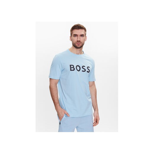 Boss T-Shirt 50488793 Błękitny Regular Fit ze sklepu MODIVO w kategorii T-shirty męskie - zdjęcie 172288341