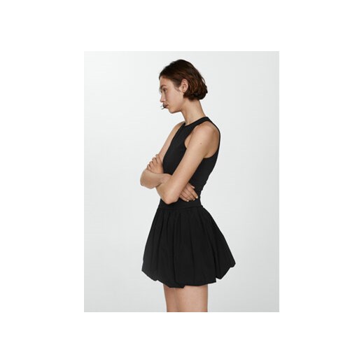Mango Sukienka koktajlowa Nuba 67077133 Czarny Slim Fit ze sklepu MODIVO w kategorii Sukienki - zdjęcie 172288350