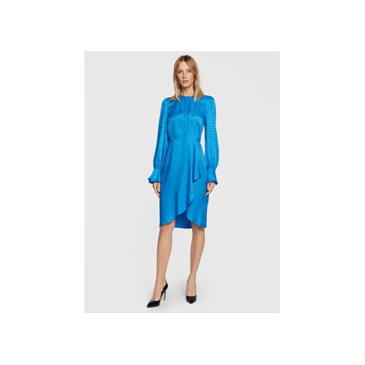 TWINSET Sukienka koszulowa 222TT2122 Niebieski Regular Fit ze sklepu MODIVO w kategorii Sukienki - zdjęcie 172288464