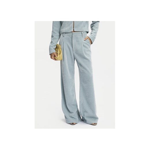 Gestuz Spodnie materiałowe Elnora 10908694 Niebieski Relaxed Fit ze sklepu MODIVO w kategorii Spodnie damskie - zdjęcie 172288570