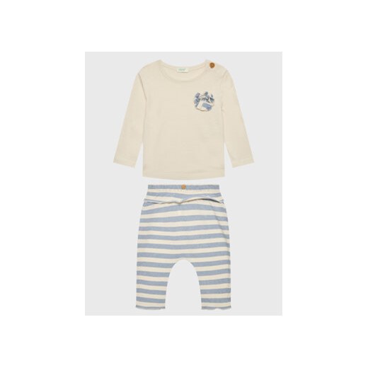 United Colors Of Benetton Komplet bluzka i spodnie 3POMAK002 Kolorowy Regular Fit ze sklepu MODIVO w kategorii Komplety niemowlęce - zdjęcie 172288652