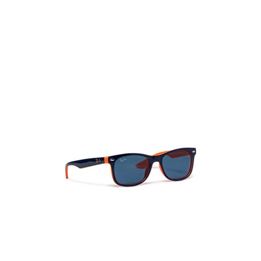 Ray-Ban Okulary przeciwsłoneczne Junior New Wayfarer 0RJ9052S 178/80 Granatowy 48 promocja MODIVO
