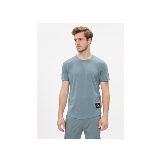 Calvin Klein Jeans T-Shirt J30J323482 Niebieski Regular Fit ze sklepu MODIVO w kategorii T-shirty męskie - zdjęcie 172288684