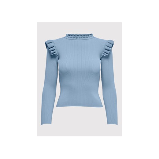 ONLY Sweter Sia 15262455 Niebieski Slim Fit ze sklepu MODIVO w kategorii Swetry damskie - zdjęcie 172288763