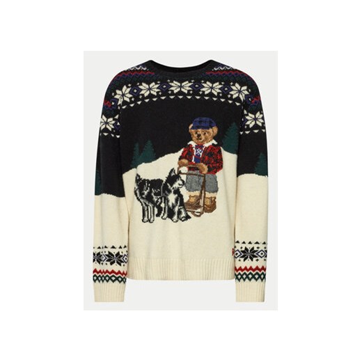 Polo Ralph Lauren Sweter 710919624001 Kolorowy Regular Fit ze sklepu MODIVO w kategorii Swetry męskie - zdjęcie 172288803