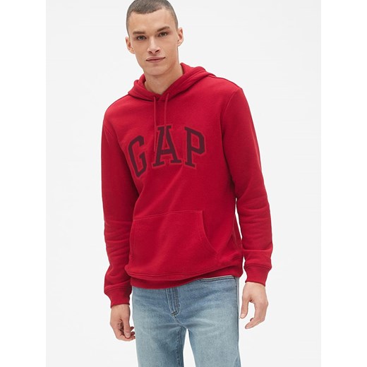 GAP Bluza w kolorze czerwonym ze sklepu Limango Polska w kategorii Bluzy męskie - zdjęcie 172289294