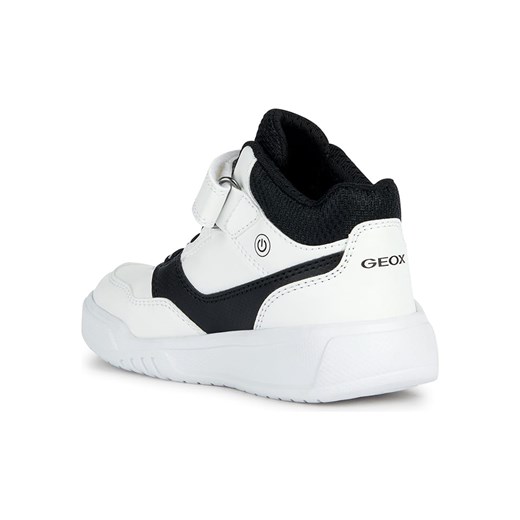 Buty sportowe dziecięce białe Geox sznurowane 