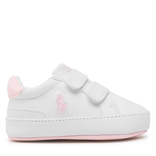 Sneakersy Polo Ralph Lauren Heritage Court Ii Ez Layette RL100733 White Polo Ralph Lauren 19 okazyjna cena eobuwie.pl