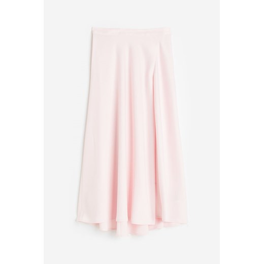 H & M - Satynowa spódnica - Różowy H & M 36 H&M
