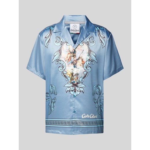 Koszula casualowa z satyny ze sklepu Peek&Cloppenburg  w kategorii Koszule męskie - zdjęcie 172292420