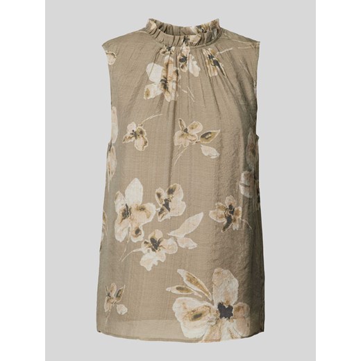 Bluzka z kwiatowym nadrukiem ze sklepu Peek&Cloppenburg  w kategorii Bluzki damskie - zdjęcie 172292974