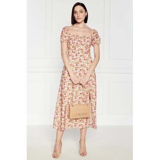 Kopertówka Love Moschino elegancka mała matowa na ramię