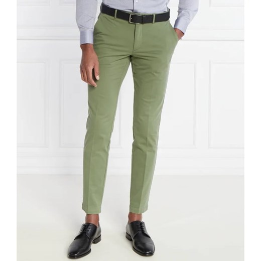 BOSS BLACK Spodnie chino Kaito1 | Slim Fit | stretch ze sklepu Gomez Fashion Store w kategorii Spodnie męskie - zdjęcie 172295464