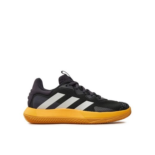 Buty sportowe męskie Adidas czarne sznurowane na jesień