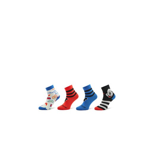 adidas Zestaw 3 par wysokich skarpet dziecięcych Mickey Mouse Crew Socks 3 Pairs IB6776 Kolorowy ze sklepu MODIVO w kategorii Skarpetki dziecięce - zdjęcie 172296452