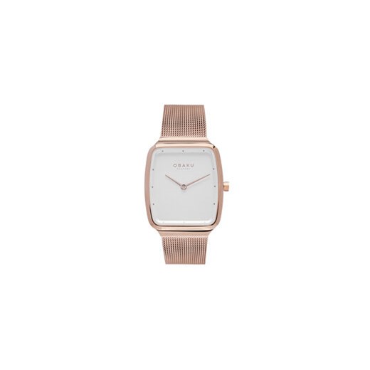 Obaku Zegarek V267LXVIMV Różowy Obaku uniwersalny promocyjna cena MODIVO