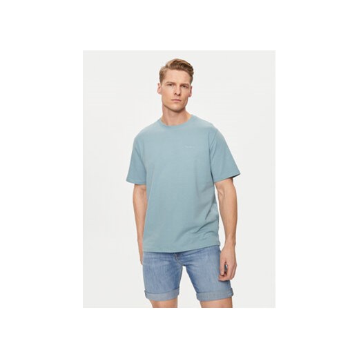 Pepe Jeans T-Shirt Connor PM509206 Niebieski Regular Fit ze sklepu MODIVO w kategorii T-shirty męskie - zdjęcie 172296773