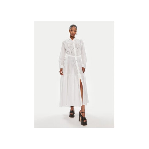 Pinko Sukienka koszulowa Dolce Vita Chemisier . 103728 A1XP Biały Regular Fit ze sklepu MODIVO w kategorii Sukienki - zdjęcie 172296802