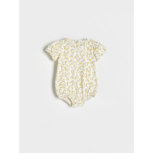 Reserved - Wzorzyste body - złamana biel ze sklepu Reserved w kategorii Body niemowlęce - zdjęcie 172300820