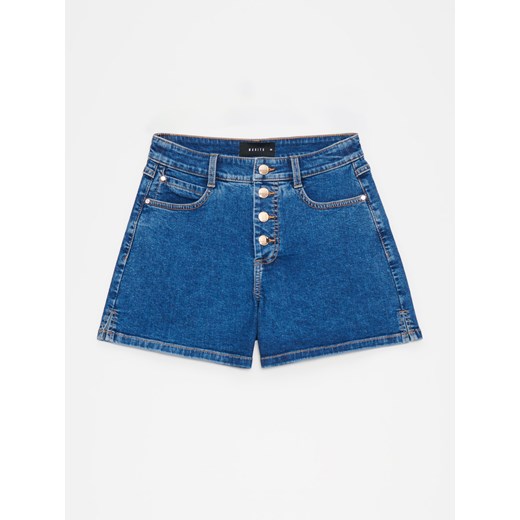 Mohito - Jeansowe szorty - niebieski ze sklepu Mohito w kategorii Szorty - zdjęcie 172302773
