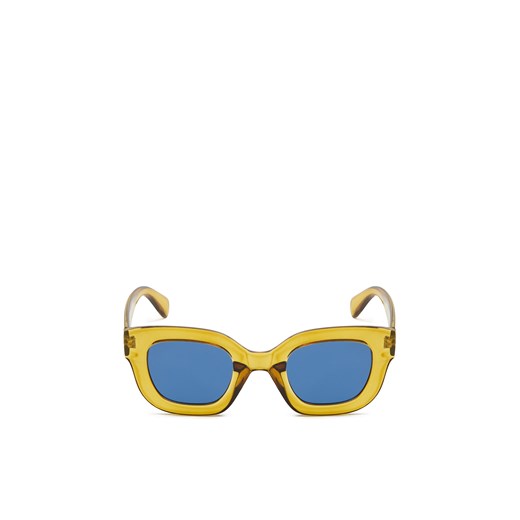 Cropp - Modne okulary przeciwsłoneczne - zielony ze sklepu Cropp w kategorii Okulary przeciwsłoneczne damskie - zdjęcie 172303012