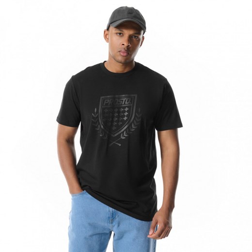 Męski t-shirt z nadrukiem Prosto Tronite - czarny XL Sportstylestory.com