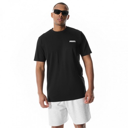 Męski t-shirt z nadrukiem Prosto Classh - czarny S Sportstylestory.com