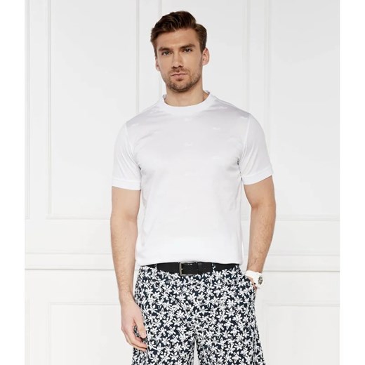 T-shirt męski biały Karl Lagerfeld z krótkim rękawem