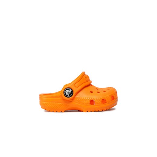 Crocs Klapki Classic Clog T 206990 Pomarańczowy Crocs 22_5 MODIVO promocyjna cena