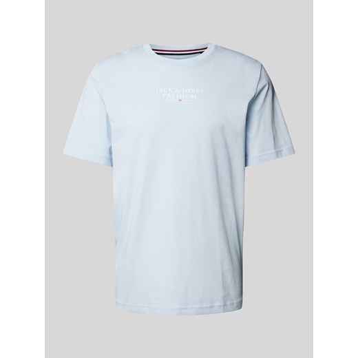 T-shirt z nadrukiem z logo ze sklepu Peek&Cloppenburg  w kategorii T-shirty męskie - zdjęcie 172309091
