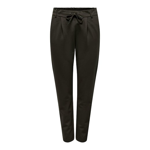 ONLY Spodnie &quot;Poptrash&quot; w kolorze ciemnobrązowym ze sklepu Limango Polska w kategorii Spodnie damskie - zdjęcie 172309454