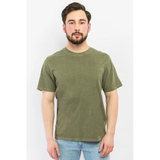 t-shirt męski pepe jeans pm508664 zielony ze sklepu Royal Shop w kategorii T-shirty męskie - zdjęcie 172312702