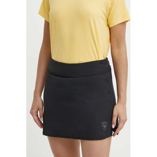 Rossignol spódnica sportowa kolor czarny mini prosta RLMWP41 ze sklepu ANSWEAR.com w kategorii Spódnice - zdjęcie 172315122