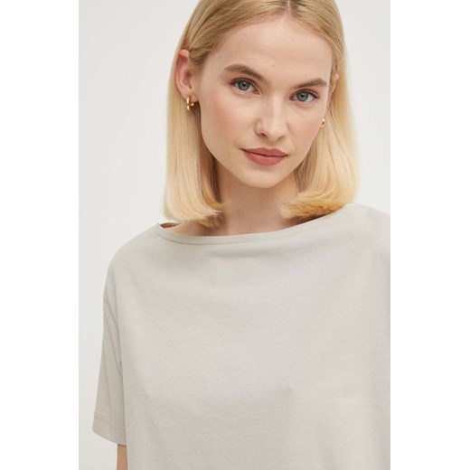 Sisley bluzka damska z okrągłym dekoltem 