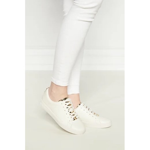 Buty sportowe damskie Michael Kors sneakersy z tworzywa sztucznego na płaskiej podeszwie