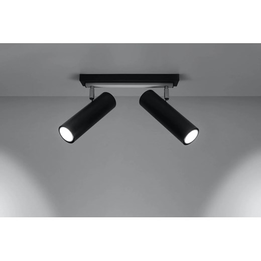 Plafon LED z regulacją E813-Direzions - czarny Lumes One Size Edinos.pl