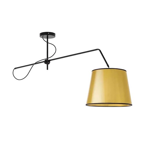 Złota łamana lampa wisząca ruchoma - EX231 Z8-L25 ze sklepu Edinos.pl w kategorii Lampy wiszące - zdjęcie 172318874