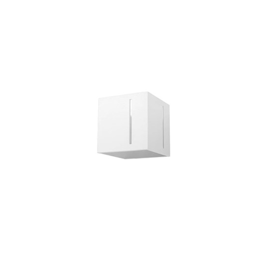 Biały geometryczny kinkiet kostka - EX525-Pixan Lumes One Size Edinos.pl