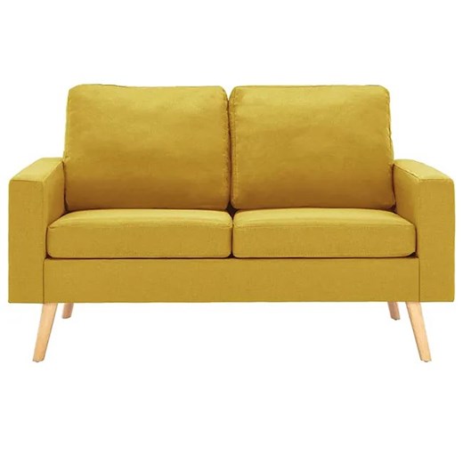 Dwuosobowa żółta sofa - Eroa 2Q Elior One Size Edinos.pl