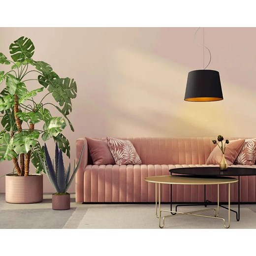 Żyrandol do salonu na złotym stelażu - EX901-Tunios - 5 kolorów Lumes One Size Edinos.pl