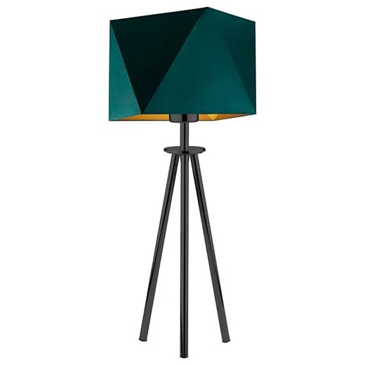 Lampka nocna do sypialni na czarnym stelażu - EX933-Soveta - 5 kolorów Lumes One Size Edinos.pl