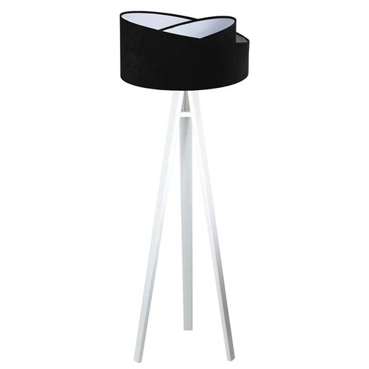 Czarno-biała nowoczesna lampa stojąca trójnóg - EXX251-Silja Lumes One Size Edinos.pl