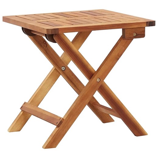 Drewniany składany stolik ogrodowy - Aiken Elior One Size Edinos.pl