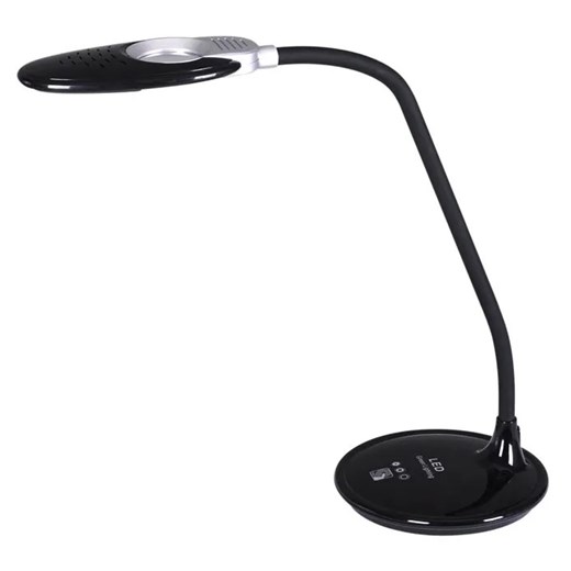 Czarna nowoczesna lampka LED do biura - S260-Vestus ze sklepu Edinos.pl w kategorii Lampy stołowe - zdjęcie 172320090