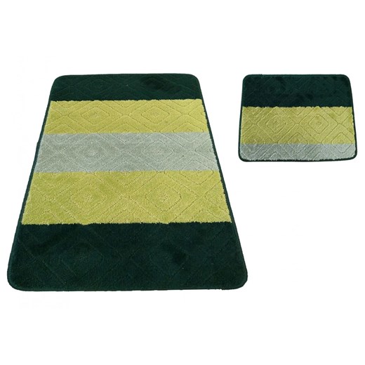 Zielone miękkie dywaniki łazienkowe - Herion 3X Profeos One Size Edinos.pl